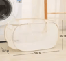 Foldable Portable Laundry Storage Basket Bathroom Dirty Clothes Organizer 2