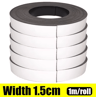 Self Adhesive Magnetic Tape Cuttable Rubber Magnetic Strip For DIY Fixing And Storage 2