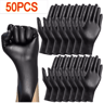 Black Nitrile Disposable Gloves  LatexFree For Cleaning  Personal Care 2