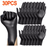 Black Nitrile Disposable Gloves  LatexFree For Cleaning  Personal Care 3