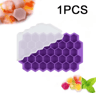 LargeCapacity 148Cube Silicone Ice Tray With Lid  BPA Free Ice Maker 8