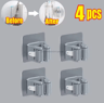 SelfAdhesive Mop  Broom Holder  NoDrill Wall Organizer 6