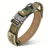 HeavyDuty Tactical Dog Collar With Handle For Training  Walking 7