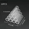 KEMORELA Acrylic Aquarium Decorations Set Transparent Fish  Shrimp Shelter Houses 361015 PCS 1