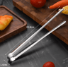 Stainless Steel BBQ Grill Tongs  NonSlip Food Clip For Cooking  Entertaining 2