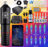 POSEIDON New Memory Wireless Tattoo Pen Kit Professional Permanent Makeup Machine 4