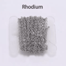 5m Gold And Bronze Plated Necklace Chain For Jewelry Making DIY Crafting Supply 8