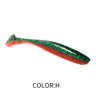2021 Supercontinent Shiner Soft Fishing Lure Artificial Bait For Pike 50mm 75mm 100mm 20