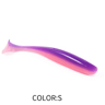 2021 Supercontinent Shiner Soft Fishing Lure Artificial Bait For Pike 50mm 75mm 100mm 9
