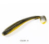 Supercontinent Impact Ring Shad Soft Fishing Lure Realistic Swimbait 63mm 80mm 97mm 22