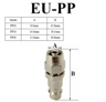 EU Standard Pneumatic Quick Connector For Air Hose And Compressor Fittings 7