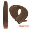 32Inch Ombre Straight Synthetic Hair Bundle 200g HighTemperature Fiber 27613 Brown Grey M618 25