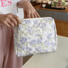 Large Capacity Womens Cosmetic Bag Zippered Travel Clutch And Small Storage Handbag 13