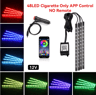 Car Interior LED Ambient Light Strips  Dashboard  Console Cold Light Atmosphere Lamps 9