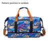 LargeCapacity Travel Duffel Bag With DryWet Separation  Sports  ShortTrip Hand Luggage 2