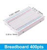 MB102 Solderless Breadboard Kit  400830 Point PCB Board With Jumper Wires For Arduino DIY 19