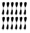 Cross Stitch Embroidery Thread Set  24 Skeins Black  White Floss For DIY Sewing Crafts 2