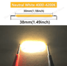 LumiString 3V COB LED Filament 38mm For DIY  Decorative Lighting 101200pcs 1