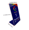 ReviewTap NFC Google Review Acrylic Stand And Card NTAG215 Waterproof 4