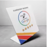 ReviewTap NFC Google Review Acrylic Stand And Card NTAG215 Waterproof 6
