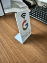 ReviewTap NFC Google Review Acrylic Stand And Card NTAG215 Waterproof 12