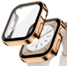 ArmorEdge Tempered Glass Case With PC Bumper For Apple Watch 12