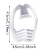 Bruxism Mouth Guard For Sleep  Teeth Grinding  Clenching Protection Set 125 PCS 1