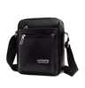 Mens PU Leather Shoulder Bag  Business Flap Crossbody Messenger Bag 2