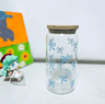 Cherry Bow Glass Tumbler With Straw 500 Ml Mason Jar Style Iced Coffee And Juice Cup 2
