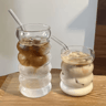 INS Style Transparent Glass Coffee Mug Heat Resistant Ripple Tumbler For Cocktails And Beverages 1  10