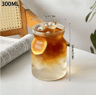 RippleWave Transparent Drinking Glass  Creative Wave Iced Coffee Tumbler 1