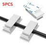 Self Adhesive Wire Organizer Cable Holder Clips For Desktop And PC Setup 7