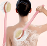 Soft Body Scrubber Bath Brush  Long Handle Exfoliating Shower Brush For Skin Massage 2