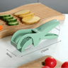 HooFun Stainless Steel Vegetable Slicer And Multi Functional Salad Cutter 1