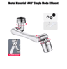 Stainless Steel 1440 Degree Swivel Robotic Arm Faucet Extender 2