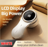 USB Rechargeable Electric Lint Remover With LCD Display  Portable Fabric Shaver For Clothes And Swe 2