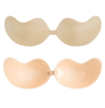 Seamless Self Adhesive Strapless Push Up Bra Invisible Silicone Backless Support 2