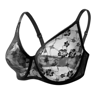 Sheer Lace Plus Size Underwire Bra For BF Cups 2