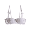 French Style Half Cup Push Up Lace Bra With Deep V Design 3