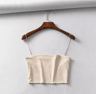 2024 Elastic Cotton Crop Top  Sleeveless Sexy Summer Tank For Women 3