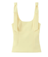 HXAO Butterfly Off Shoulder Crop Top Cute Bow Backless Summer Cami 1