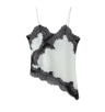 NLZGMSJ 2025 Lace Embellished Camisole Off Shoulder Sleeveless Summer Top 2