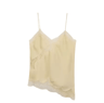NLZGMSJ 2025 Lace Embellished Camisole Off Shoulder Sleeveless Summer Top 5