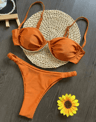 2025 3D Flower V Wire Bikini Set Underwired Micro Mini Swimsuit 1