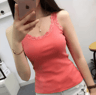 Womens Black Lace Tank Top Sleeveless Layered Summer Camisole 4