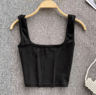 Womens Backless Y2K Crop Top Slim Fit Sleeveless Cami 11