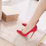 Classic Patent Leather Stiletto Pumps 10cm To 12cm Nude Work Heels 33t O 46 3