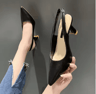 2024 Summer Pointed Toe Stiletto Sandals Elegant Banquet High Heels For Women 2