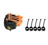 Adjustable Silicone Hand Grip Strengthener And Finger Exerciser For Wrist And Forearm Training 3