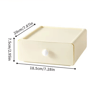 Single Stackable Desk Drawer Storage Box For Stationery And Sundries 4